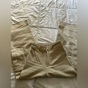 Zara Wide Leg Cargo Pants